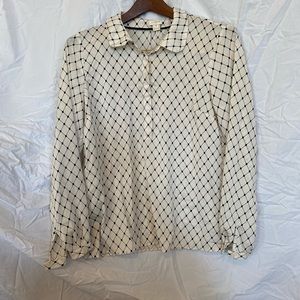 J. Crew popover top